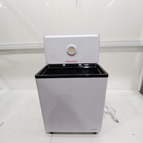 SERENE LIFE SINGLE TOUCH RECTANGULAR TOWEL BUCKET & BLANKET WARMER - BLACK/WHITE SLTLR250 image 3