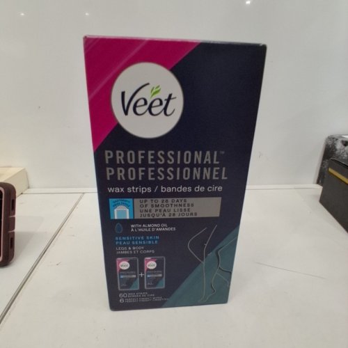 60PK VEET PROFESSIONAL WAX STRIPS DRY SKIN image 2
