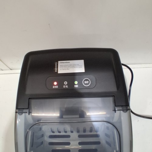 EUHOMY COUNTERTOP ICE MAKER - MAKES 26LBS/DAY - BLACK (MODEL: IM-06D) image 2
