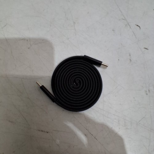 MAGNETIC FLAT USB-C TO USB-C CABLE - 240W, 3.2FT - GREY image 2