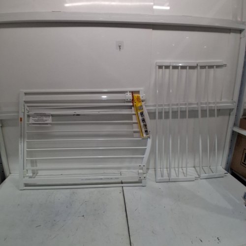 SUMMER INFANT BY INGENUITY THE THRUWAY 53W SERIES EXTRA TALL & WIDE SAFETY BABY/PET GATE - 29.5"-53” X 38" - WHITE (MODEL: 17173) image 2