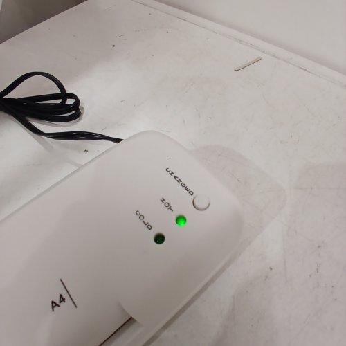 MAS & PRO A4 LAMINATOR - 9" - WHITE (MODEL: MP-296) image 2
