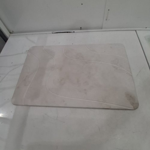 CEECYSAA NON-SLIP DIATOMACEOUS EARTH SHOWER MAT 15" X 24" - OFF WHITE image 2