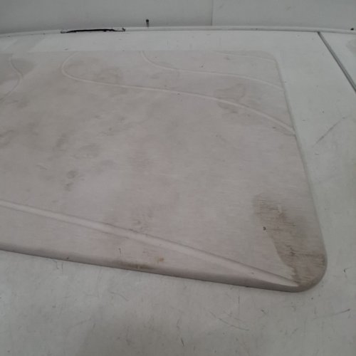 CEECYSAA NON-SLIP DIATOMACEOUS EARTH SHOWER MAT 15" X 24" - OFF WHITE image 3