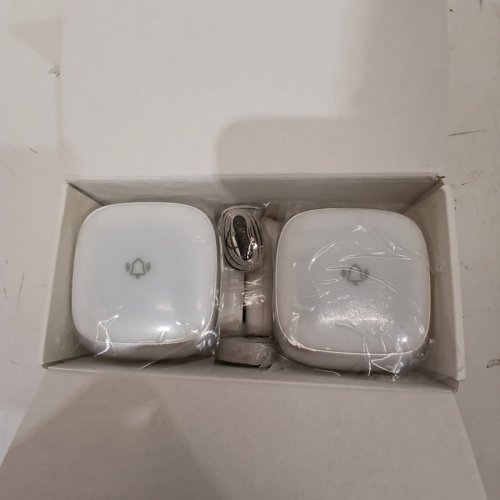 2PK WIRELESS FALL ALERT PANIC BUTTON CAREGIVER PAGER - UP TO 500FT - WHITE image 4