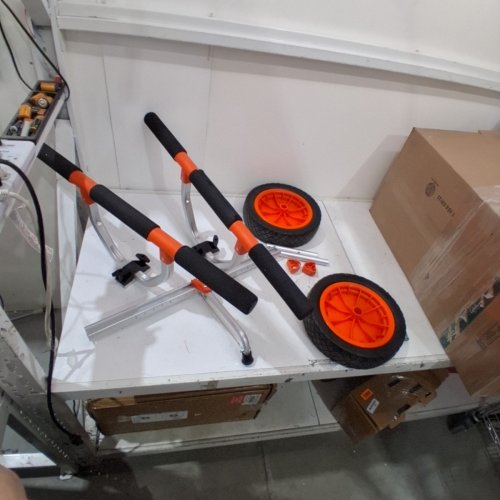 VEVOR KAYAK TRAILER - ORANGE AND SILVER (MODEL: Y02042B) image 2