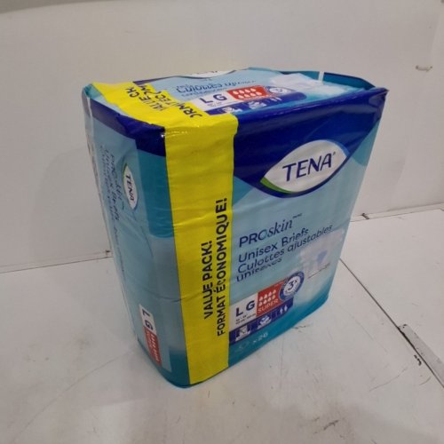 26PK UNISEX TENA PROSKIN BRIEFS - LARGE - SUPER ABSORBANT image 2