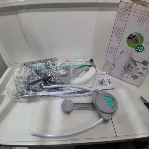 BRIGHT STARTS WHIMSICAL WILD PORTABLE BABY SWING, 0-9MO(11803) image 3