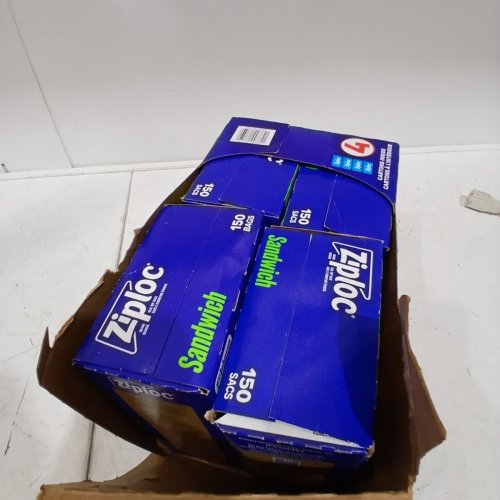 600PK ZIPLOC BRAND SANDWICH BAGS - CLEAR (MODEL: 1678750) image 2
