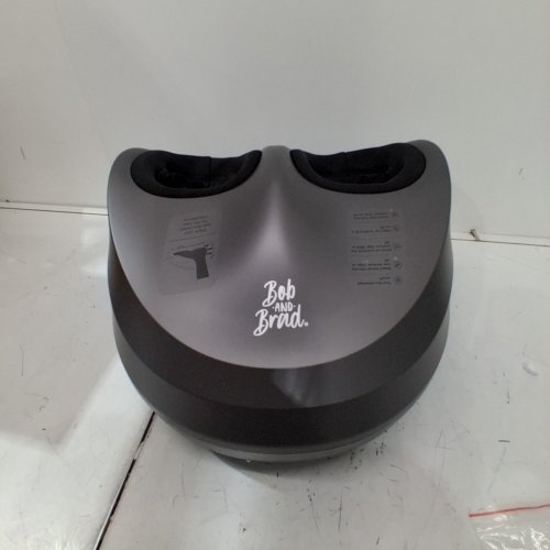 BOB AND BRAD LITE FOOT MASSAGER MACHINE WITH HEAT, SHIATSU DEEP KNEADING, MULTI-LEVEL SETTINGS - MAX SIZE MEN'S:12 - BLACK - (MODEL: 827-R) image 3