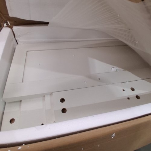 HOOBRO PORTABLE KITCHEN ISLAND WITH POWER OUTLETS - WHITE (MODEL: WT82UZD01G1) image 4