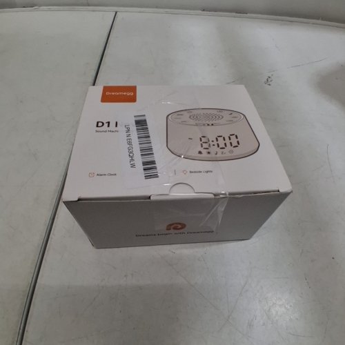 DREAMEGG D1 NOVA WHITE NOISE MACHINE ALARM CLOCK - WITH 25 SOOTHING SOUNDS, 10 NIGHT LIGHTS, DIMMABLE, TIMER - WHITE (MODEL: SM-04) image 7