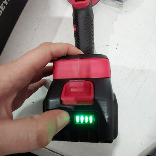 BULLSEYE RECHARGEABLE CORDLESS BLOWER - 20 V, 24,000 RPM - RED / BLACK image 2