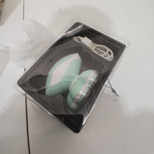 BARTRIMBER 7D ELECTRIC RAZOR WITH LED LIGHT FOR WET DRY USE - SEAFOAM (MODEL:FK-8608) image 4