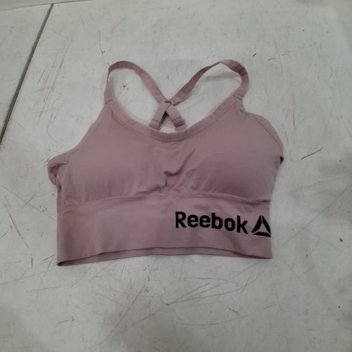 WOMAN'S REEBOK SPORTS BRA - LARGE - PINK image 2