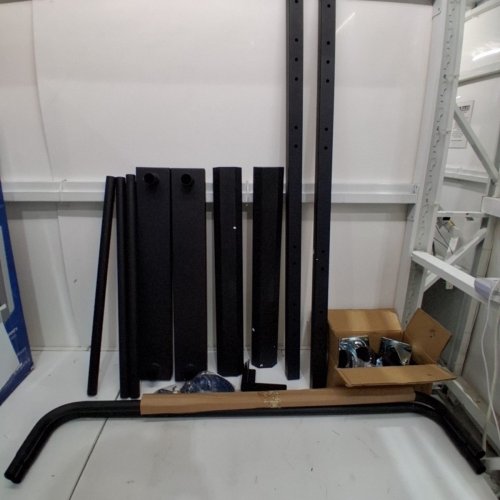VEVOR DRYWALL CART DOLLY PANEL CART - 5 INCH SWIVEL CASTERS- 1800LBS - BLACK- (MODEL: DT01) image 2