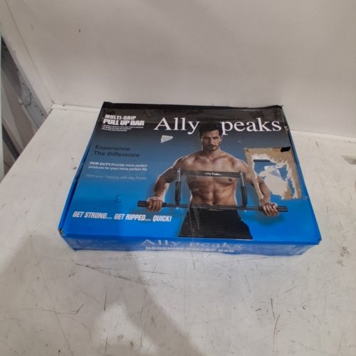 ALLY PEAKS PULL UP BAR FOR DOORWAY - MAX 440LBS - BLACK image 3