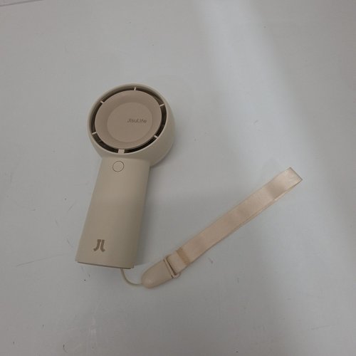 JISULIFE LIFE5 PLUS PORTABLE RECHARGEABLE HANDHELD TURBO FAN WITH 5-SPEEDS - 4000 MAH - BROWN (MODEL: FA43) image 3