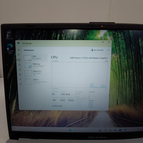 ASUS VIVOBOOK GO 15 LAPTOP - 15.6" FHD DISPLAY |AMD RYZEN 5 7520U | 8GB DDR5 | 512GB SSD - GREEN GREY - (MODEL: E1504FA-AS52-CA) image 5
