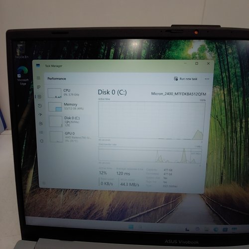 ASUS VIVOBOOK GO 15 LAPTOP - 15.6" FHD DISPLAY |AMD RYZEN 5 7520U | 8GB DDR5 | 512GB SSD - GREEN GREY - (MODEL: E1504FA-AS52-CA) image 7