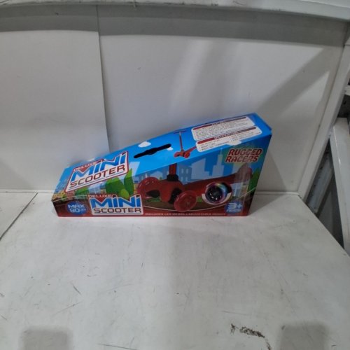 KIDS RUGGED RACERS 3-WHEEL WITH LED LIGHTS SCOOTER - RED/PINK (MODEL:BH19898) image 3