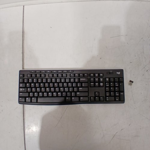 LOGITECH WIRELESS KEYBOARD - 2.4 GHZ - BLACK (MODEL: K270) image 2