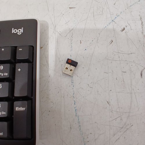 LOGITECH WIRELESS KEYBOARD - 2.4 GHZ - BLACK (MODEL: K270) image 3
