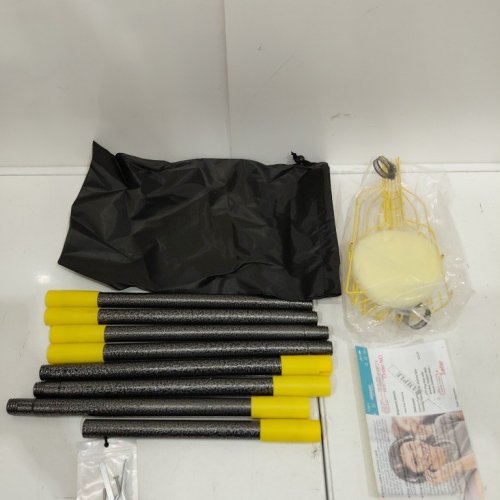 DEROFIT ADJUSTABLE FRUIT PICKER/CATCHER FOR TREES - 8FT - BLACK/YELLOW image 3
