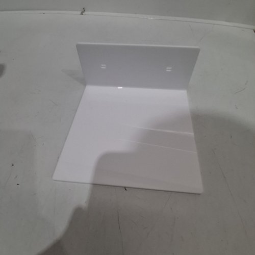 SEZANRPT ACRYLIC WALL SHELF - 6" - WHITE image 2