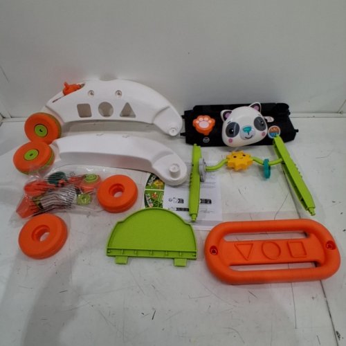 FISHER-PRICE 2-SIDED STEADY SPEED PANDA WALKER INTERACTIVE BABY TOY WITH LIGHT, 100+ SONGS, SOUNDS & PHRASES - MULTICOLOUR (MODEL: ‎HGM26) image 3