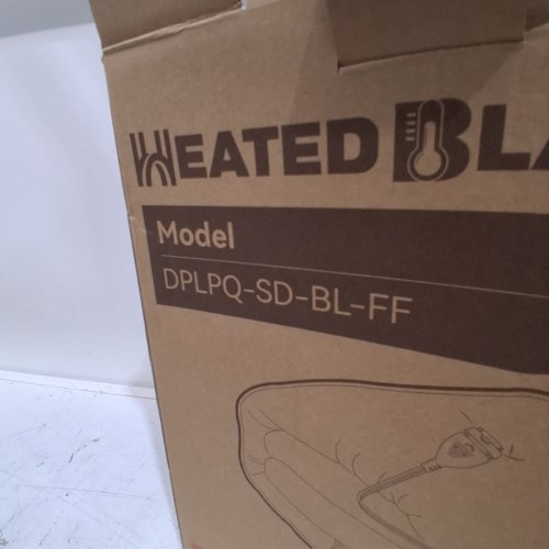 SUNNY HEAT HEATED BLANKET WITH AUTO-OFF - FULL - WHITE (MODEL: DPLPQ-SD-BL-FF) image 4