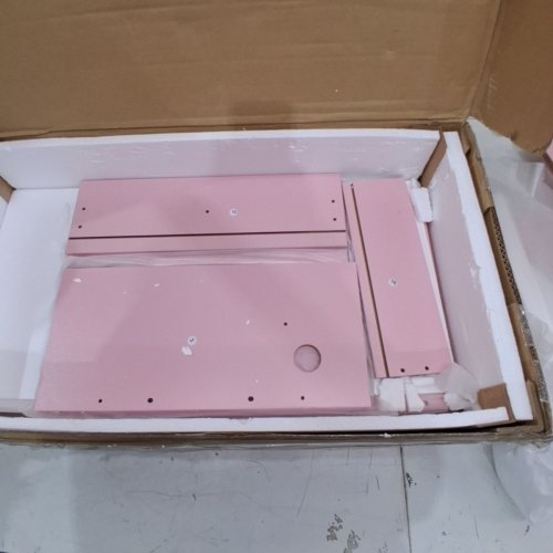 SIKAIC 3 DRAWER NIGHTSTAND WITH CHARGING STATION - 13.8" X 17.7" X 26.8" - PINK (MODEL: DJVN000014_4) image 9