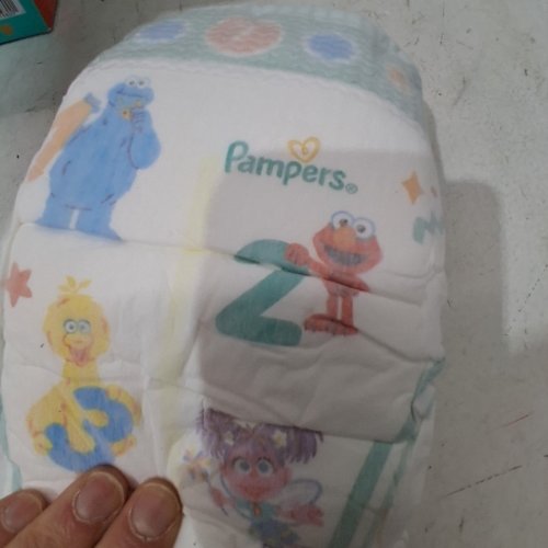 38PK PAMPERS BABY DRY ULTRA DIAPERS - SIZE 2 - ELMO image 5