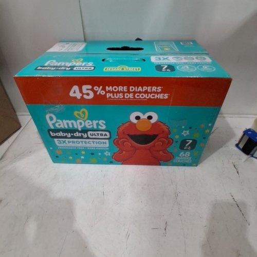 38PK PAMPERS BABY DRY ULTRA DIAPERS - SIZE 2 - ELMO image 6