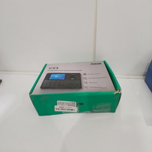 ANVIZ TIME CLOCKS FOR SMALL BUSINESS EMPLOYEES - NO MONTHLY FEE NO SOFTWARE REQUIRED - FINGERPRINT BIOMETRIC CLOCK IN & OUT MACHINE - FINGER + RFID + PIN PUNCHING - BLACK (MODEL: CX3) image 4