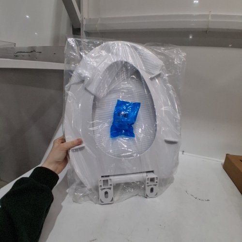 AMERICAN STANDARD CADET ELONGATED CLOSED-FRONT TOILET SEAT WITH SOFT CLOSE - WHITE (MODEL: 5503A00B.020) image 3