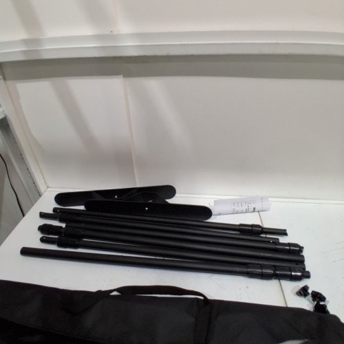 JIANG&RONG ADJUSTABLE HEAVY DUTY BACKDROP STAND KIT -10FT X 10FT -BLACK (MODEL:‎ JR-BBS1010) image 3
