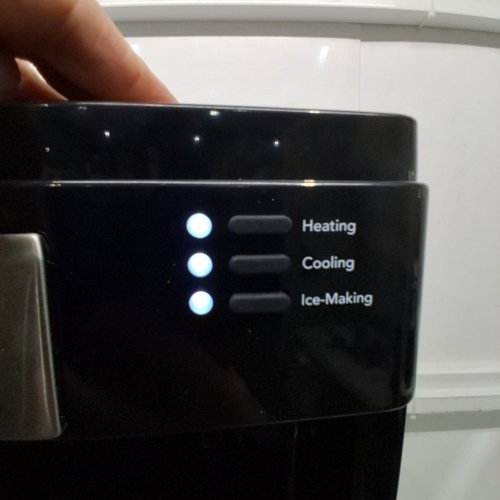 FRIGIDAIRE 3-N-1 ICE & WATER MACHINE BOTTOM LOAD WATER COOLER - BLACK (MODEL: FGWC546-BLACK) image 2