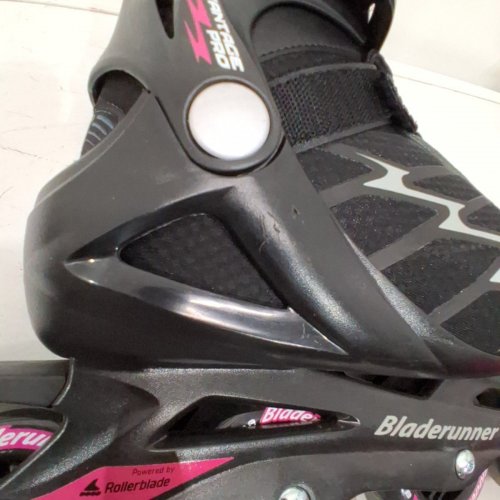 WOMEN BLADERUNNER ROLLERBLADE ADVANTAGE PRO XT INLINE SKATES - SIZE: 9 - BLACK/PINK (MODEL 0T1001007Y9) image 3