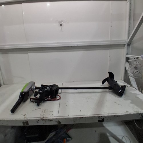 GREENWORKS TROLLING MOTOR FOR BOAT USE - 55LBS THRUST - 12V - GREEN (MODEL: 9000107) image 2