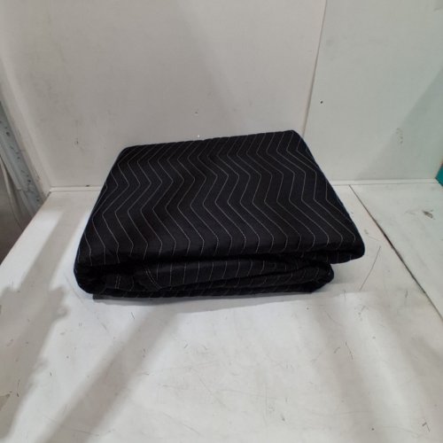 VEVOR HEAVY DUTY SOUNDPROOF ACOUSTIC NOISE BLOCKING SOUND ABSORPTION MOVING BLANKET - 80" X 96" - BLACK - (MODEL: YB066) image 2