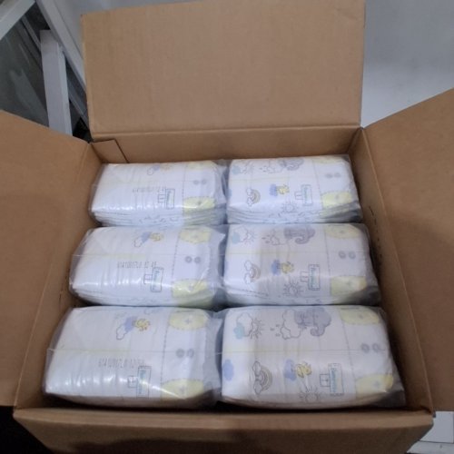 198PK PAMPERS SWADDLERS DIAPERS, SIZE 1 image 2