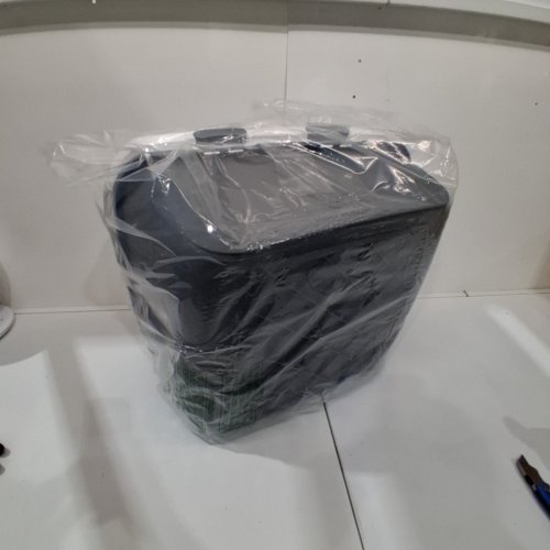 CATIT AIRSIFT LITTER PAN - JUMBO - 19.5" X 18" X 22.5" - GREY/WHITE image 4