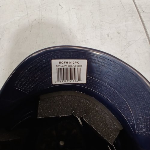 RAWLINGS COOLFLO BASEBALL BATTING HELMET - OSFM - NAVY (MODEL: RCFH-N-2PK) image 2