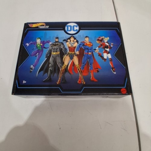 5PK HOT WHEELS DIE-CAST DC COMICS CHARACTER CARS image 3