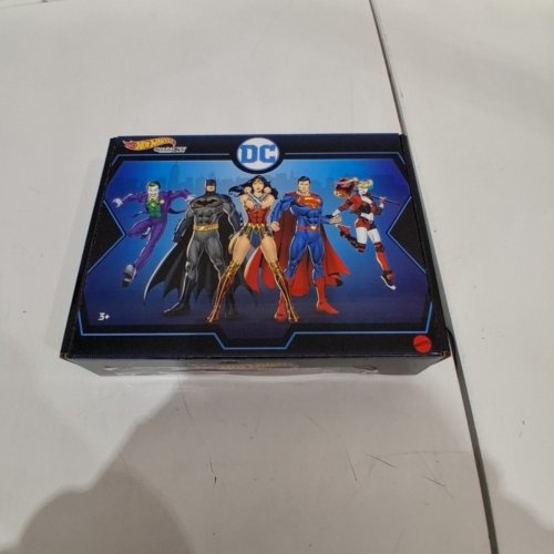 5PK HOT WHEELS DIE-CAST DC COMICS CHARACTER CARS image 5