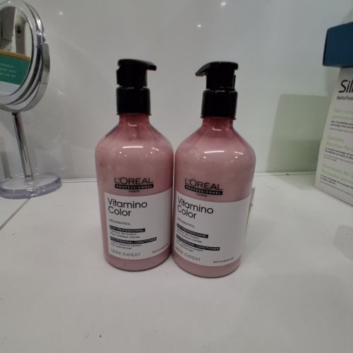 2PK L'OREAL PROFESSIONNEL PROFESSIONAL VITAMINO COLOR CONDITIONER - 500 ML EACH image 2