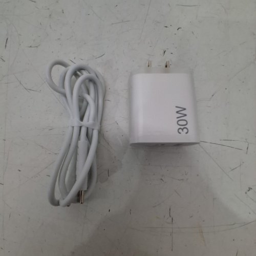 ONN WALL CHARGING KIT WITH USB-C TO USB-C CABLE - 30W; 3FT CABLE - WHITE image 2