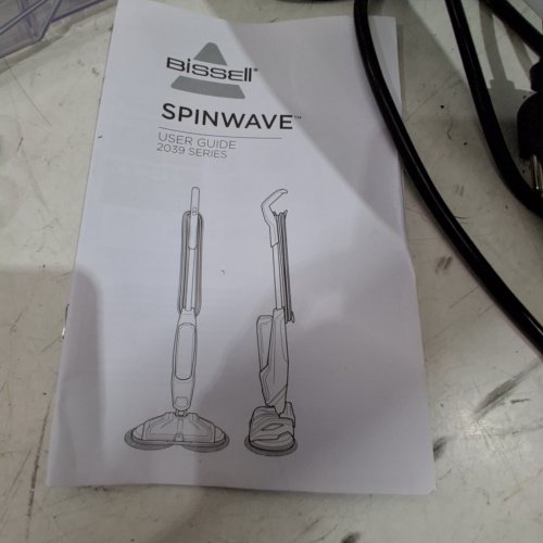 BISSELL SPINWAVE CORD POWERED HARD FLOOR MOP - 28OZ CAPACITY (MODEL: 2039C) image 7
