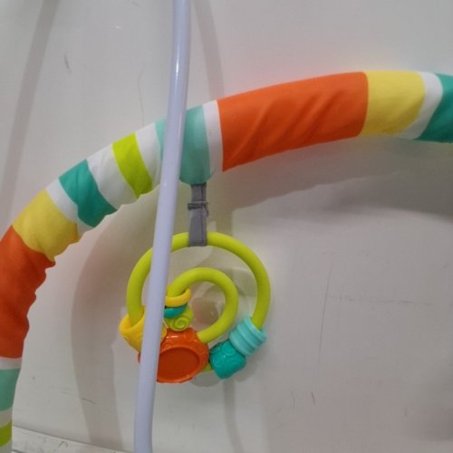 BABY BRIGHT STARTS NO SLIP BOUNCER SOOTHING VIBRATIONS INFANT SEAT - RAINFOREST VIBES - MULTICOLOUR - (MODEL: 12227-ES) image 4